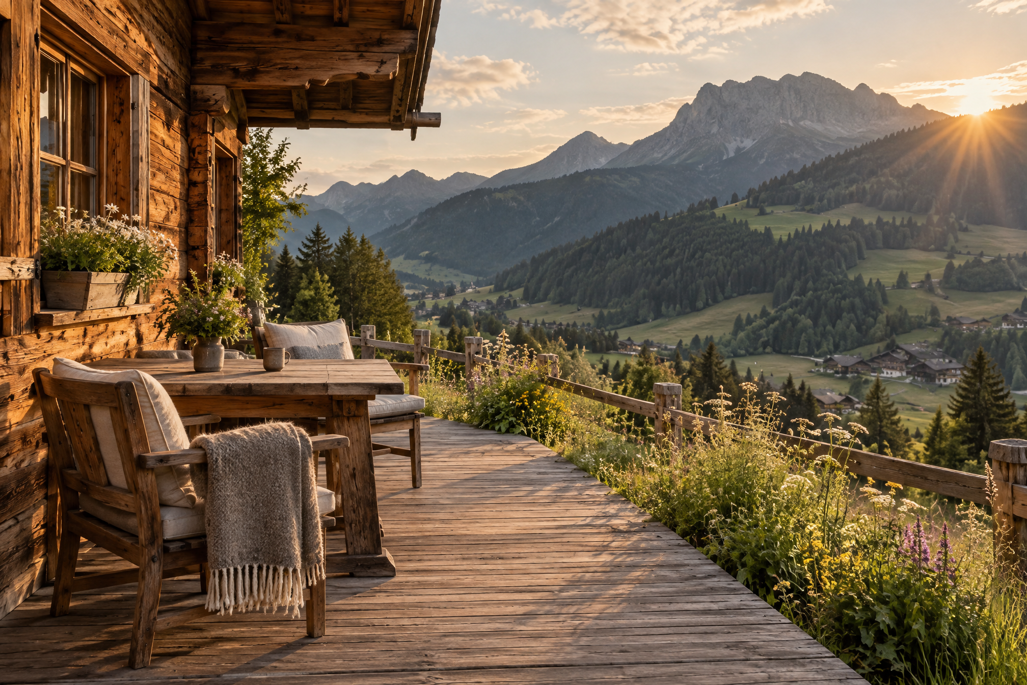 Tyrolean Wood House